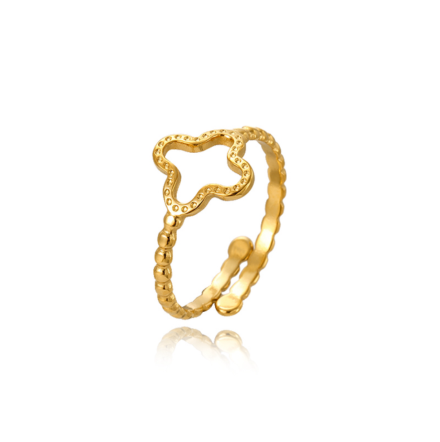 Bague trèfle