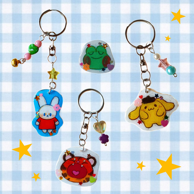 Shrink plastic keychains (Second batch)