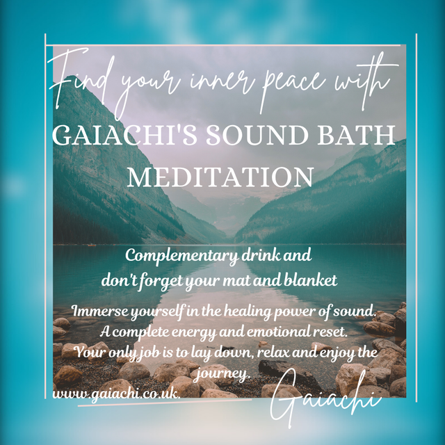 St Osyth - 13th Feb - 730pm - Sound Bath &amp; Meditation