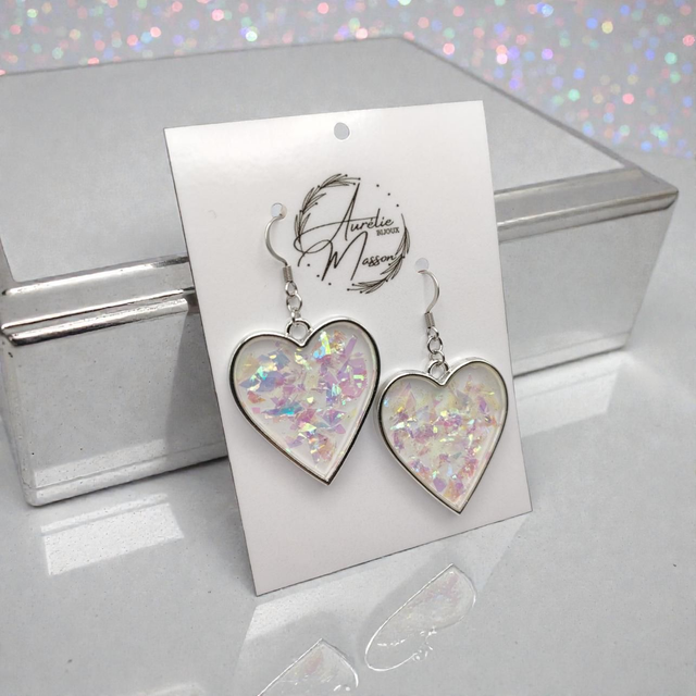 Boucles d'oreilles "Edelweiss"