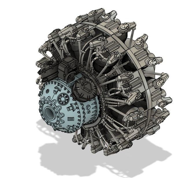 1/48 F8F Bearcat engine for Hobby Boss ref: ED-48046