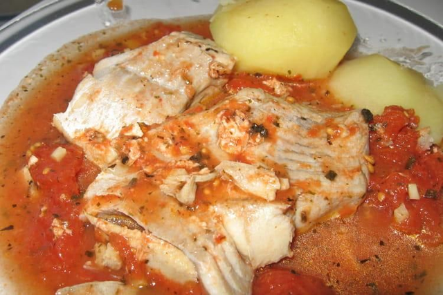 Poisson à la Tomate 