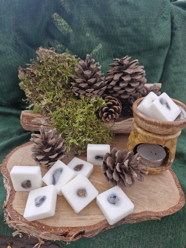 Peony &amp; Suede crystal wax melt