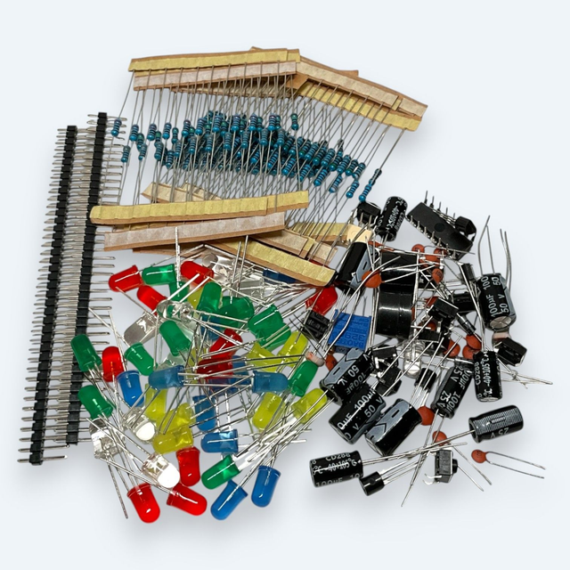 Master Elektronik-Bauteileset (200+ Teile)