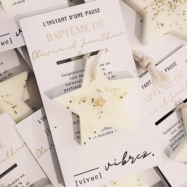 Suspension personnalisable - Cadeaux d&#039;invités