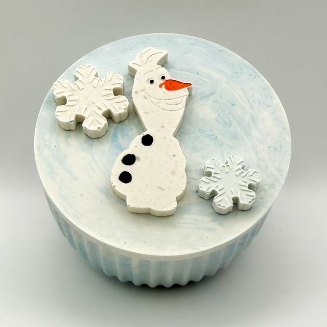 Boîte en jesmonite - Olaf