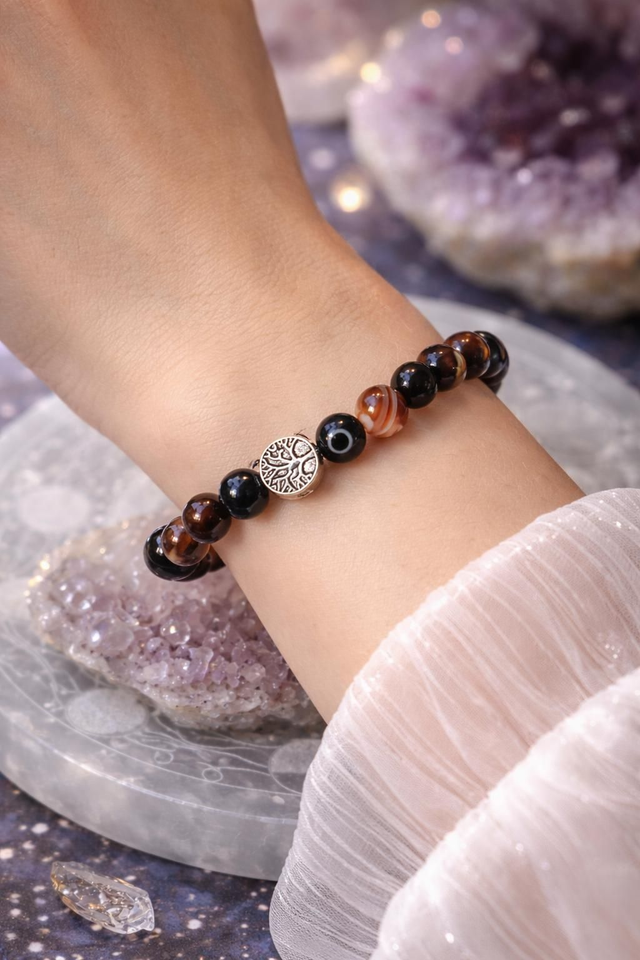 Bracelet AGATE DREAM 8 mm – Sérénité et de Renouveau intérieur