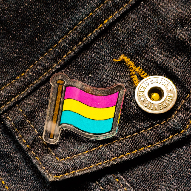 Pan - Flag - Pin - [PIN-PAN-F]