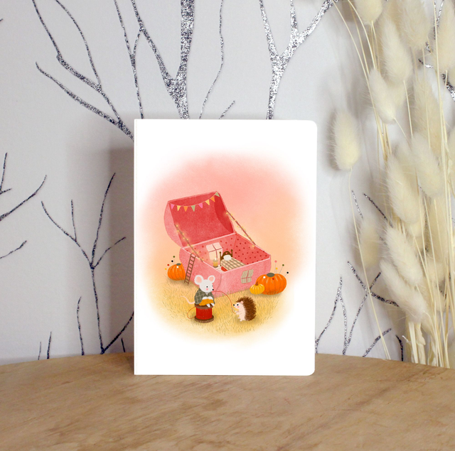 Carte postale "Sewing Box"