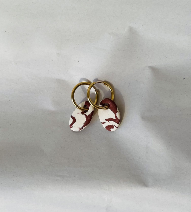 Boucles d’oreilles Ovale