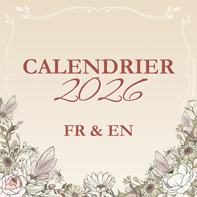 Calendrier Féerique 2026 - Pack Complet