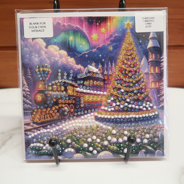 Northen Lights Christmas Card