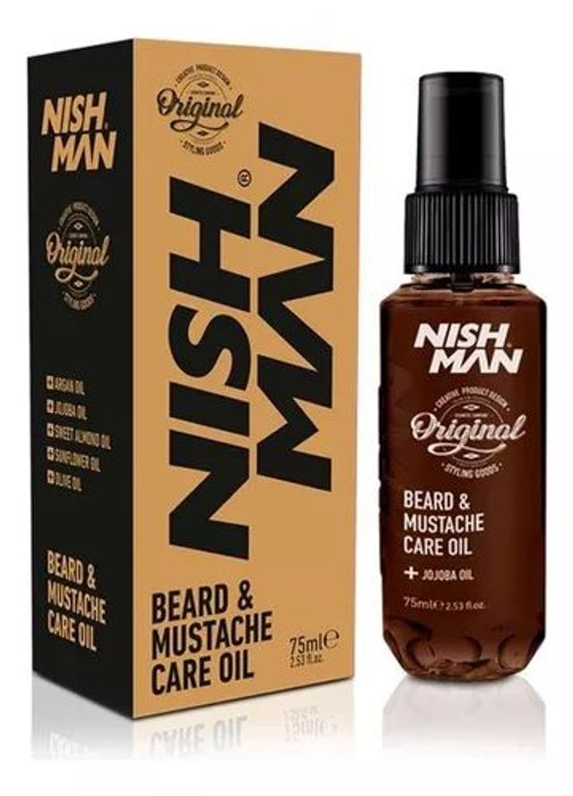 Oleo Barba y Bigote Nishmann 75ml