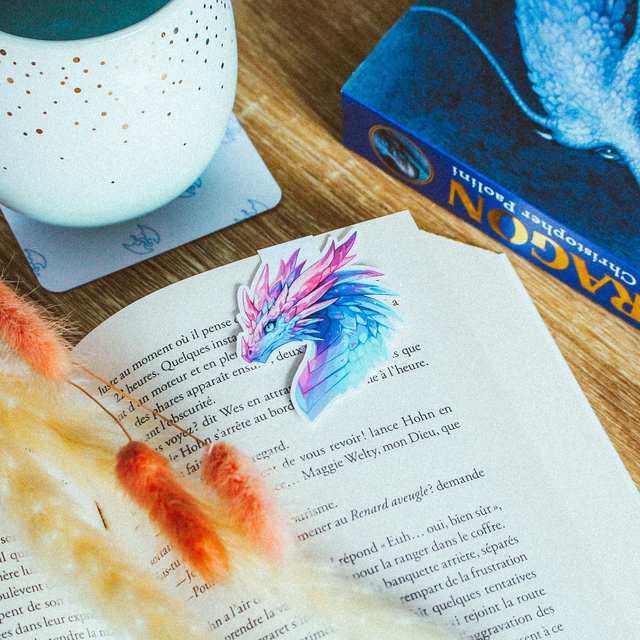 06 - Marque-Pages Magnétique - Dragon