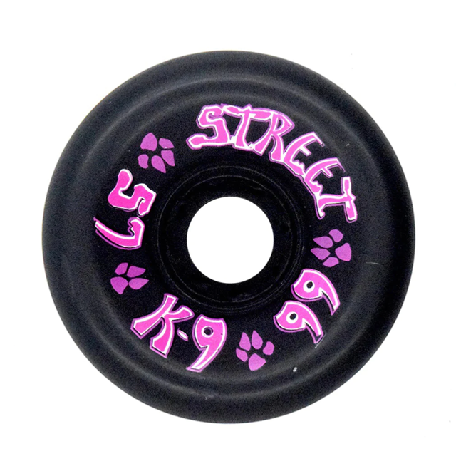 Dogtown - K-9 80s Street Wheels - 57mm x 99a - Black