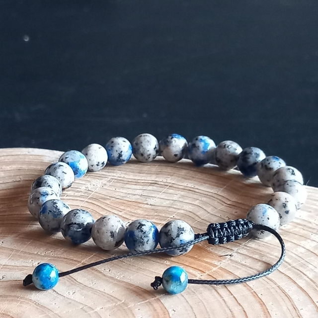 Bracelet ajustable en Jaspe K2 (Kétonite)