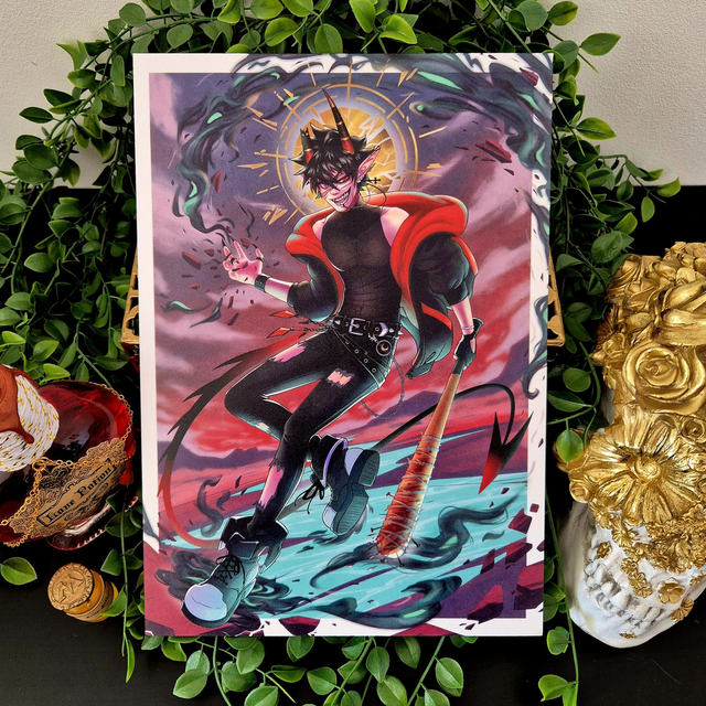 Tableau Print Forex PVC Vyrus , Demon of Destruction