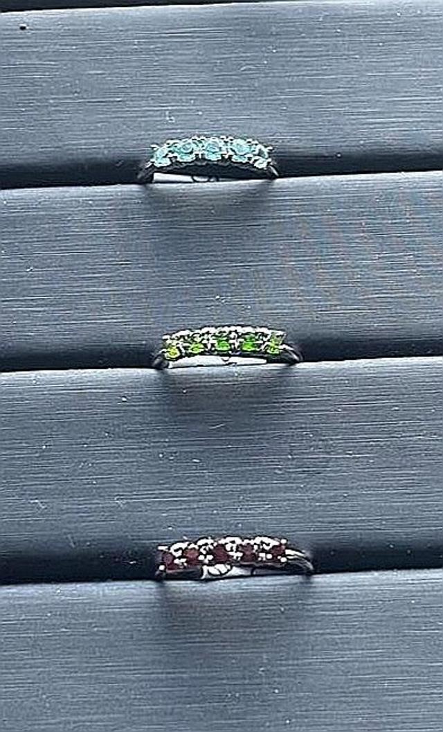 Bagues Pierres fines argent sterling 925