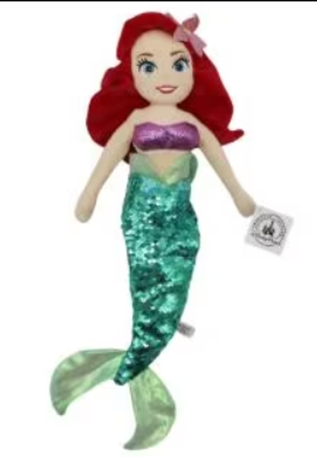 Disney De Kleine Zeemeermin knuffel Ariel (40cm)