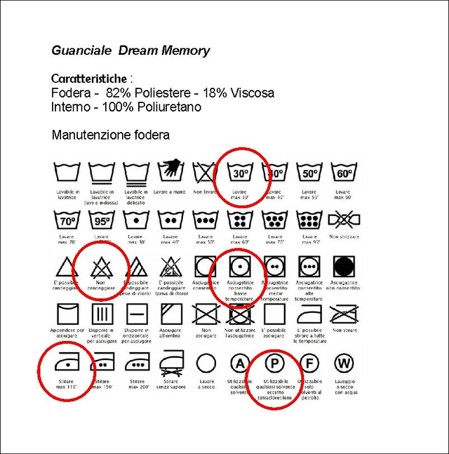 Guanciale Touch Tech MEMORY DREAM