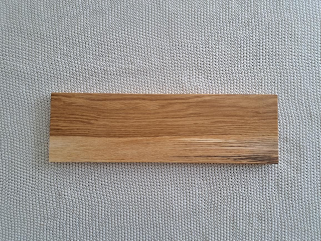 Holzplatte Eiche (E-2) 50 x 15 x 1.8cm