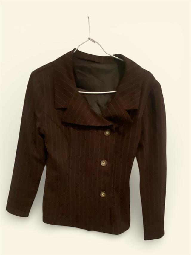 Veste couleur marron