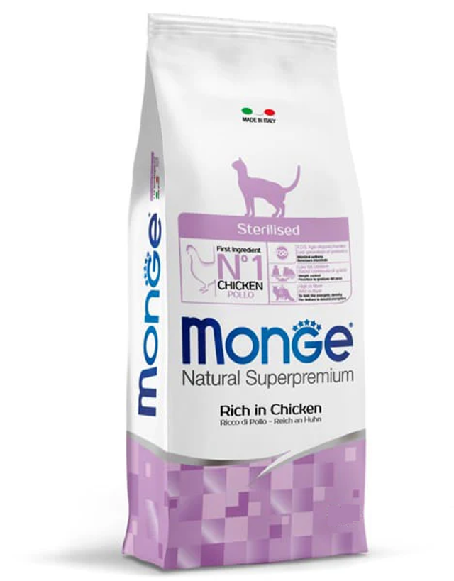 MONGE CAT STERILIZED POLLO