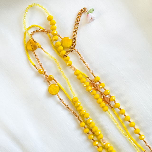 Baya jaune - 3 piéces