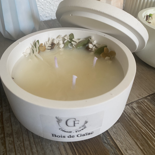 Bougie 100% fait main