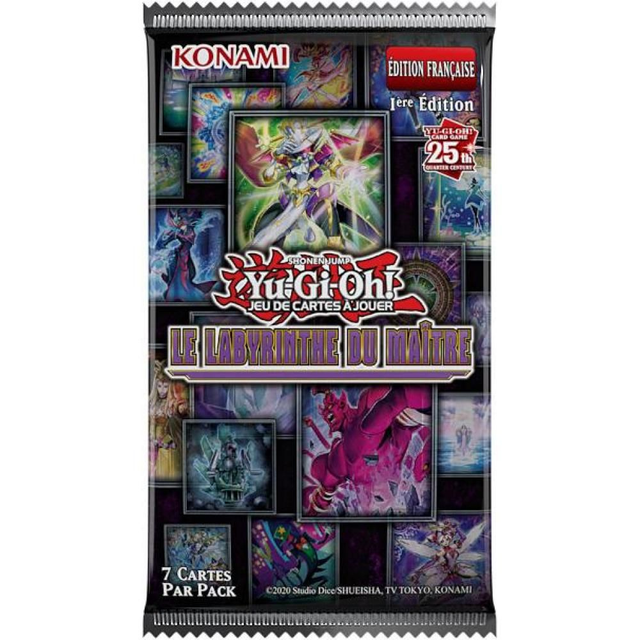 Booster YuGiOh le labyrinthe du maitre