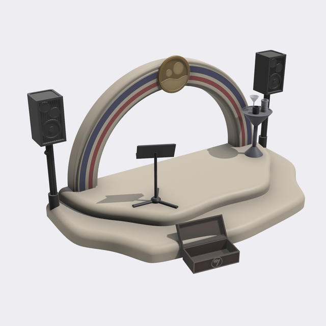 3D printed Cantina Bandstand