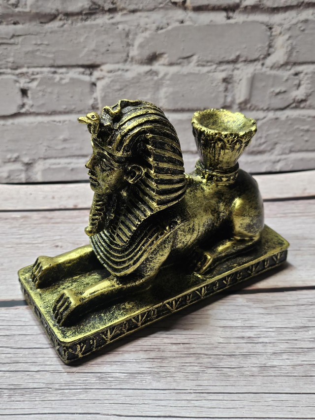 Socle Sphinx égyptien 