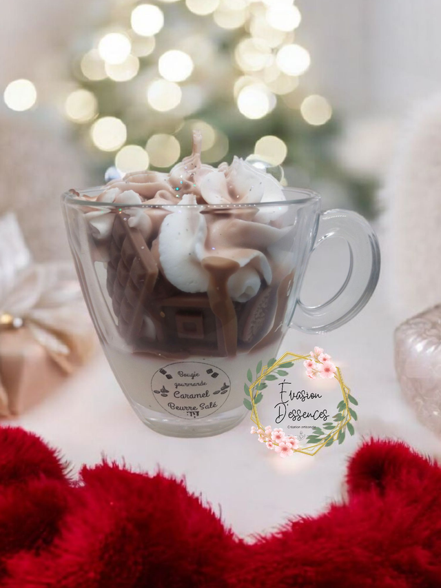 Bougie gourmande grande tasse