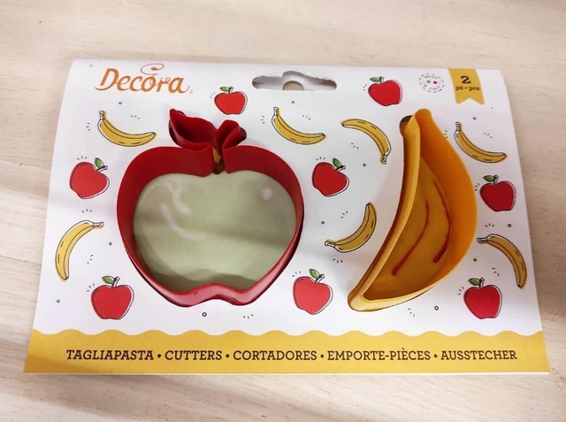 Tagliapasta Decora Banana e Mela