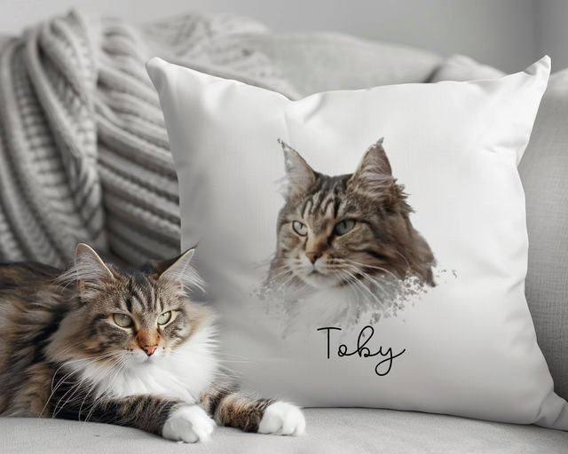 Personalised photo Pet Cushion