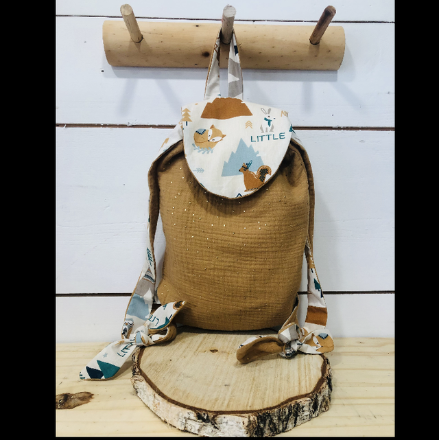 Sac à dos renard camel