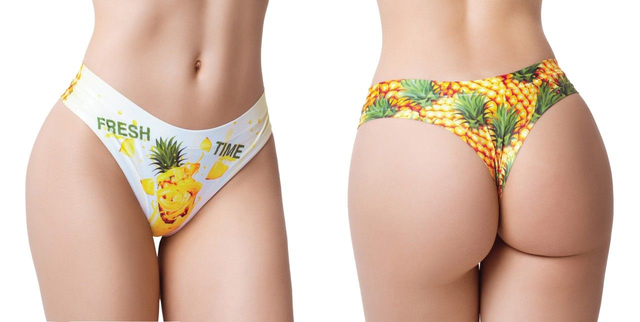 Memème FRESH SUMMER PINEAPPLE Thong M
