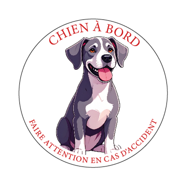 Stickers Dogue Allemand