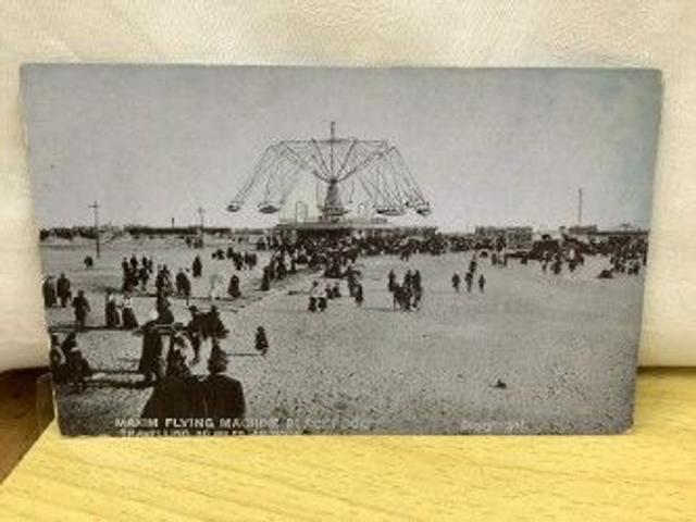 Blackpool, Maxim Flying Machine Travelling 40 Miles an Hour, Lancashire, G D & D. Our Ref No R411 £2.25
