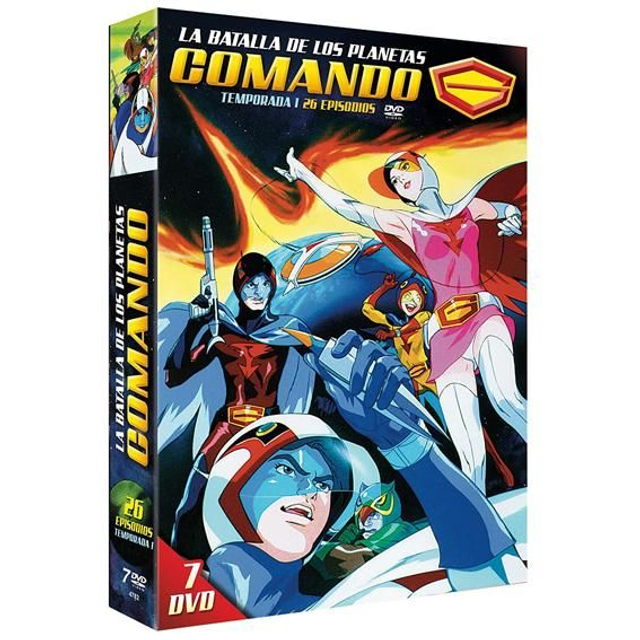 Comando G - La Batalla de los Planetas 1ªTemporada 7 DVDs 1978 