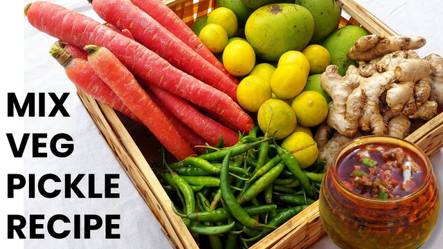 Mix Pickle 200 gm – Spicy &amp; Tangy Indian Achar