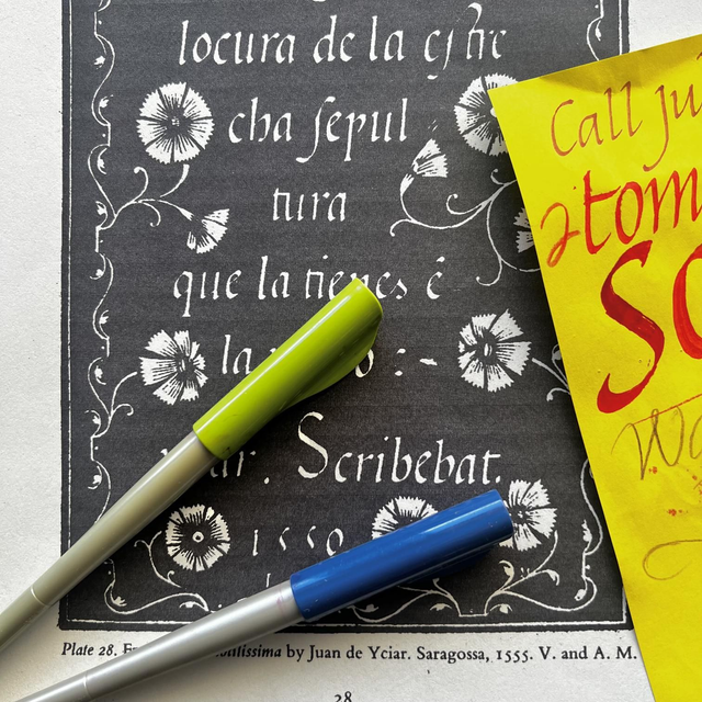 Thursday Calligraphy class