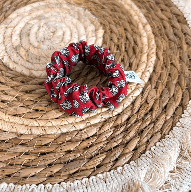 Chouchou enfant Dentelle rouge