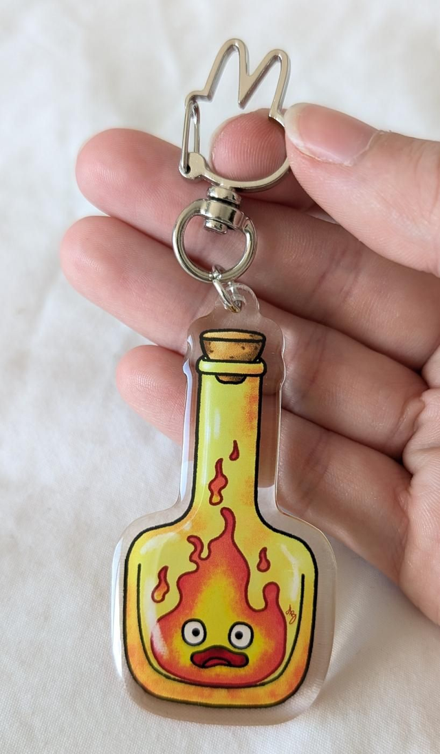 Porte-clé Calcifer 