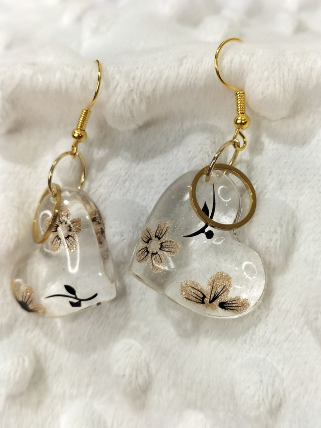 Boucles d&#039;oreilles cœurs