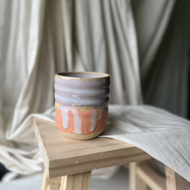 Spiralenbecher "ORANGE HAZE" 001