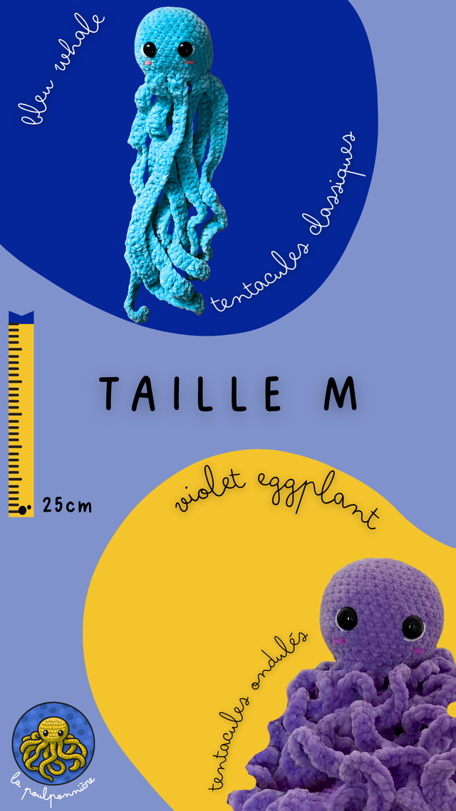 Poulpe taille M