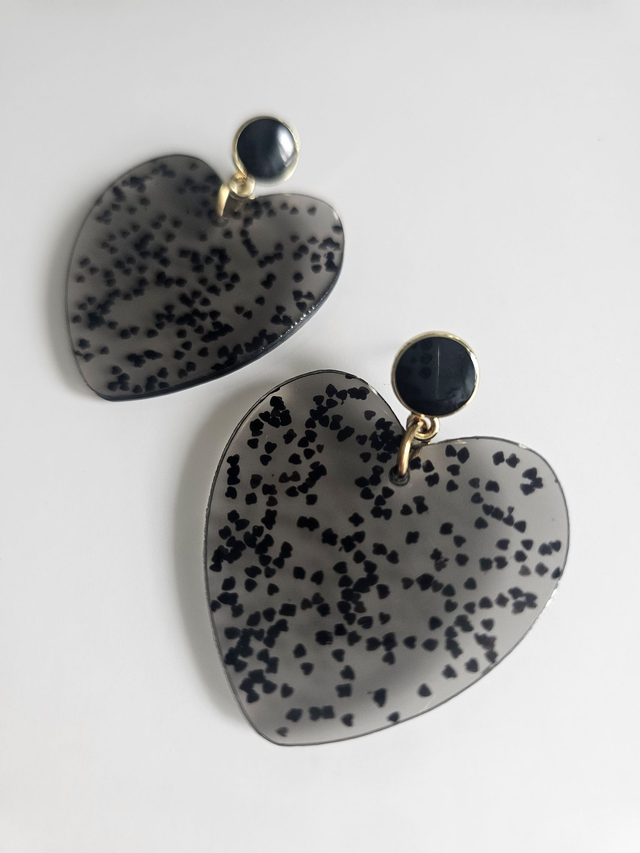 KISS'KISS transparentes noires