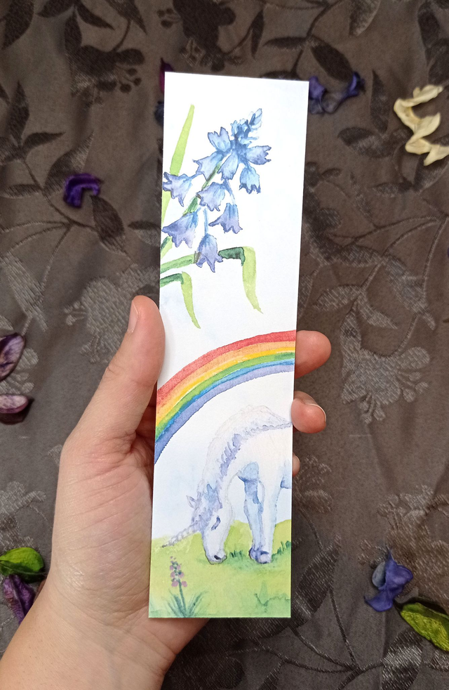 Marque-page – Licorne Arc-en-Ciel