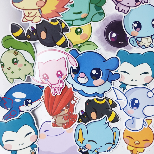 PICK Pokemon Gen 1 Stickers